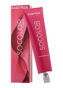 MATRIX Socolor beauty 6MA темный блондин мокка пепельный, 90 мл, крем-краска для волос