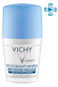 VICHY DEODORANTS Минеральный дезодорант без солей алюминия, 50 мл