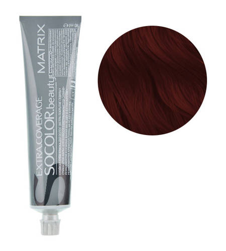 MATRIX Socolor beauty 504RB шатен красно-коричневый, 90 мл, крем-краска для волос