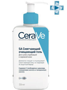 CeraVe SA Смягчающий очищающий гель, 236 мл