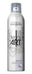 L’Oreal Professionnel Tecni.Art Air Fix Спрей моментальной супер сильной фиксации для волос, 125 мл