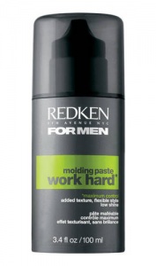 Redken For Men Work Hard Паста Для подвижной укладки и сильной фиксации, 100 мл