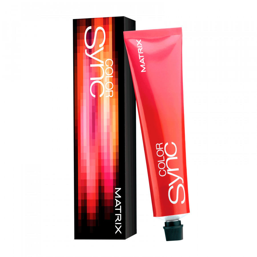 MATRIX Color Sync 5RR+ светлый шатен глубокий красный, 90 мл, крем-краска для волос