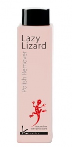 Kinetics Lazy Lizard Ремувер для снятия лака с ароматом Абрикоса без ацетона, 240 мл
