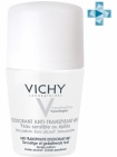 VICHY DEODORANTS Шариковый дезодорант для чувствительной кожи, 50 мл