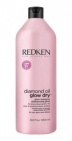 Redken Diamond Oil Glow Dry Шампунь для блеска волос, 1000 мл